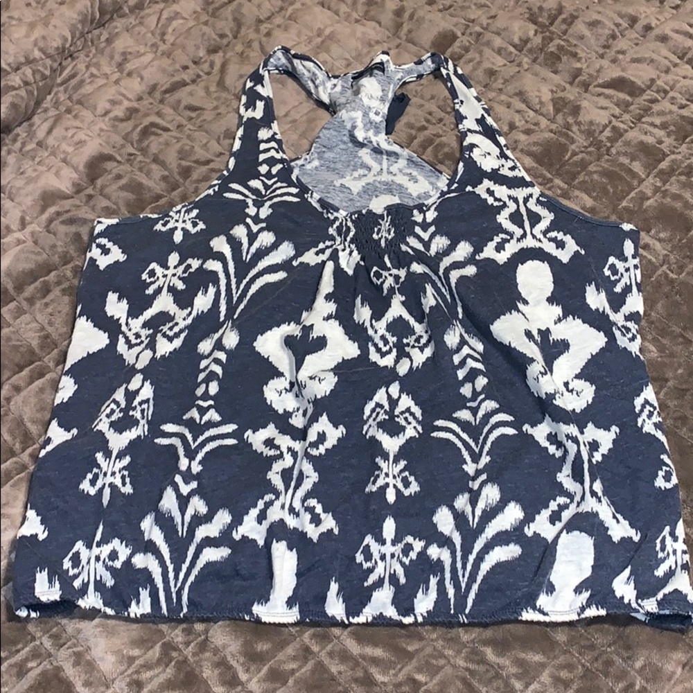 🌺Blue and White American Eagle Tank🌺